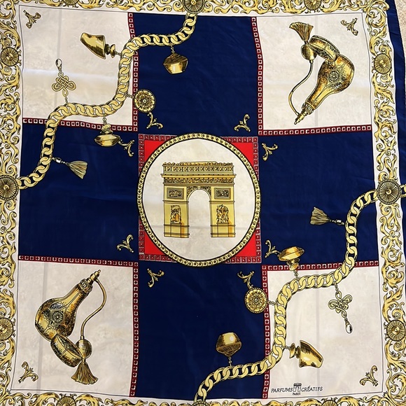 Parisian Silk scarf - Picture 3 of 7